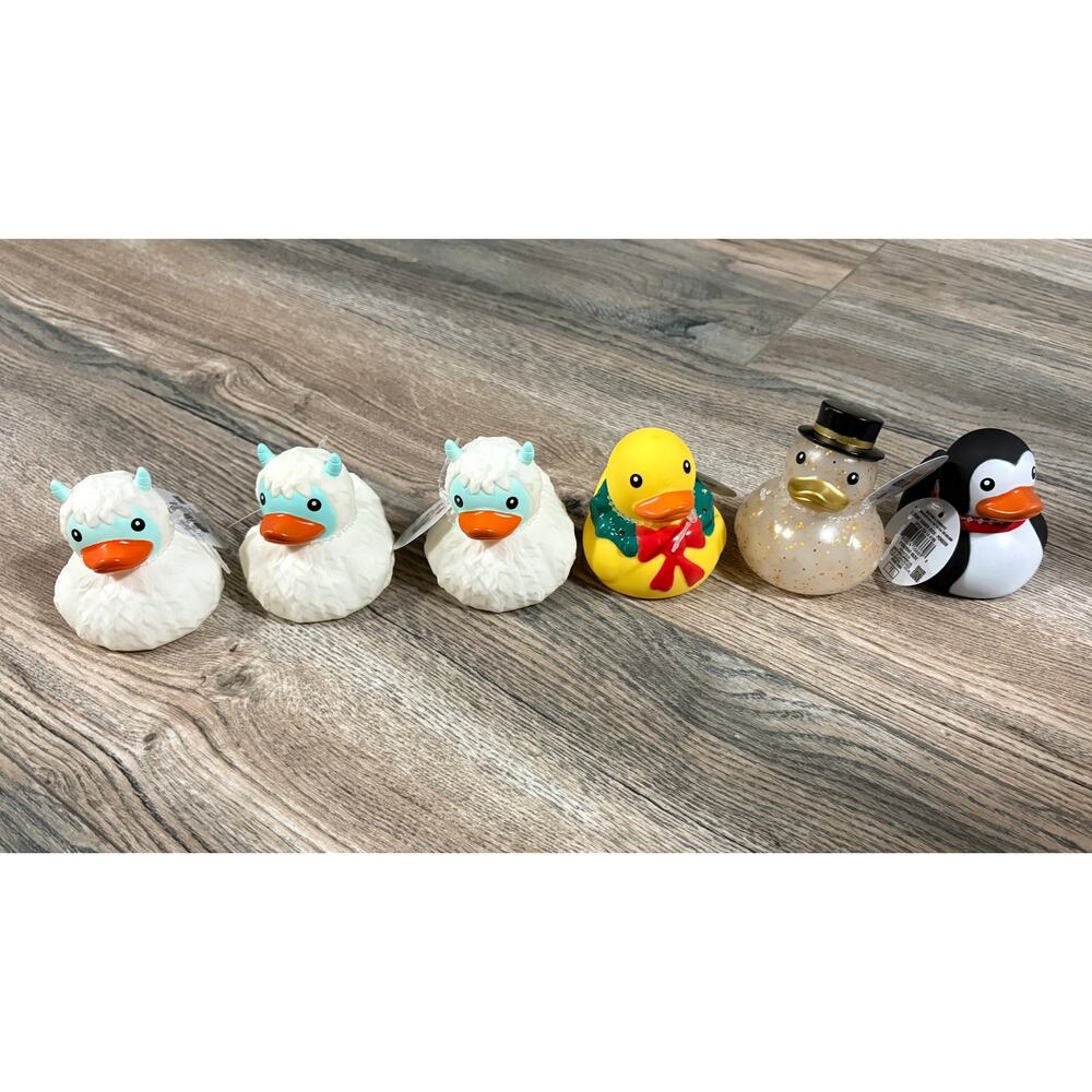 Seasonal Holiday Rubber Ducks (10 Total)